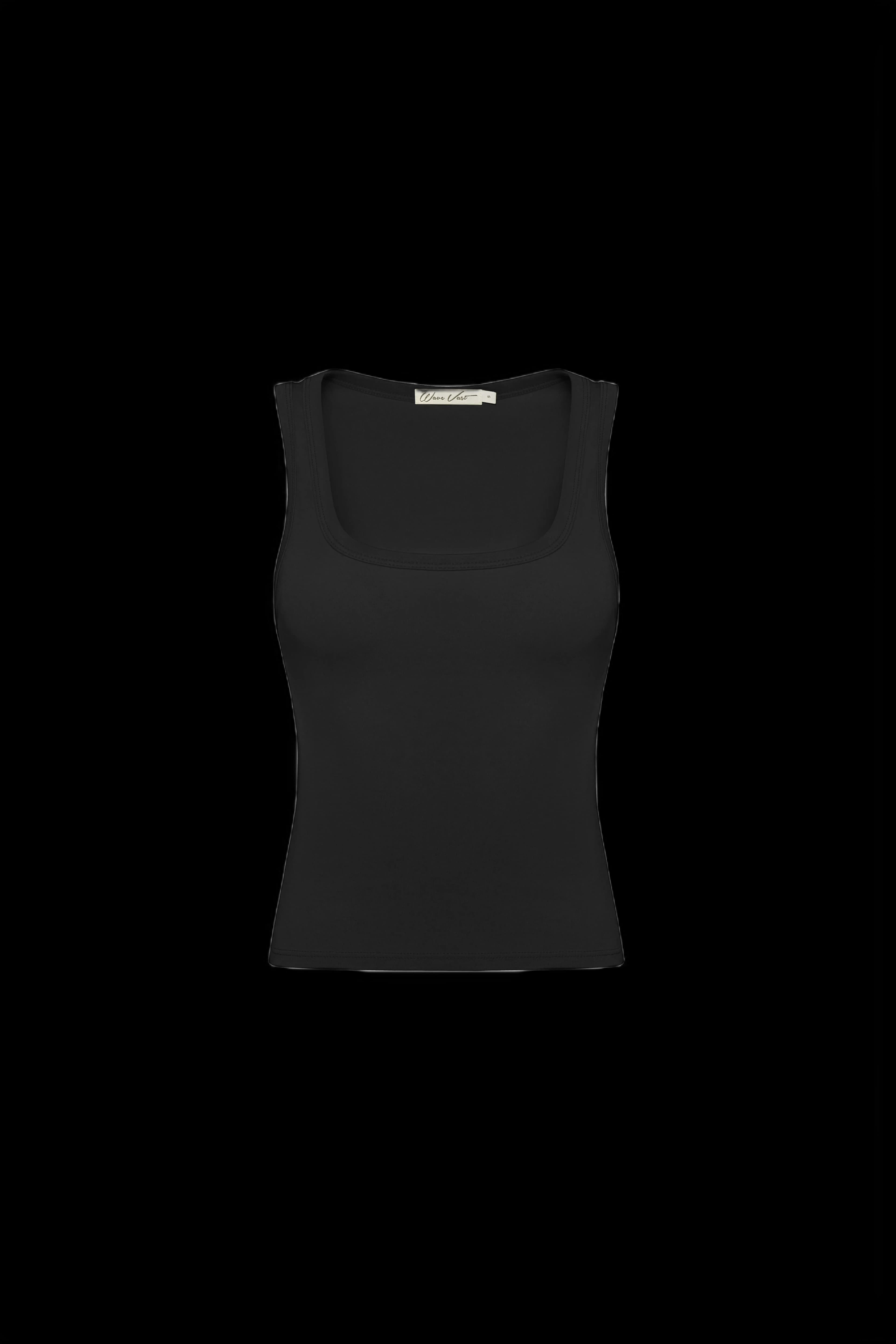 Майка на товстих бретелях Чорна - product image