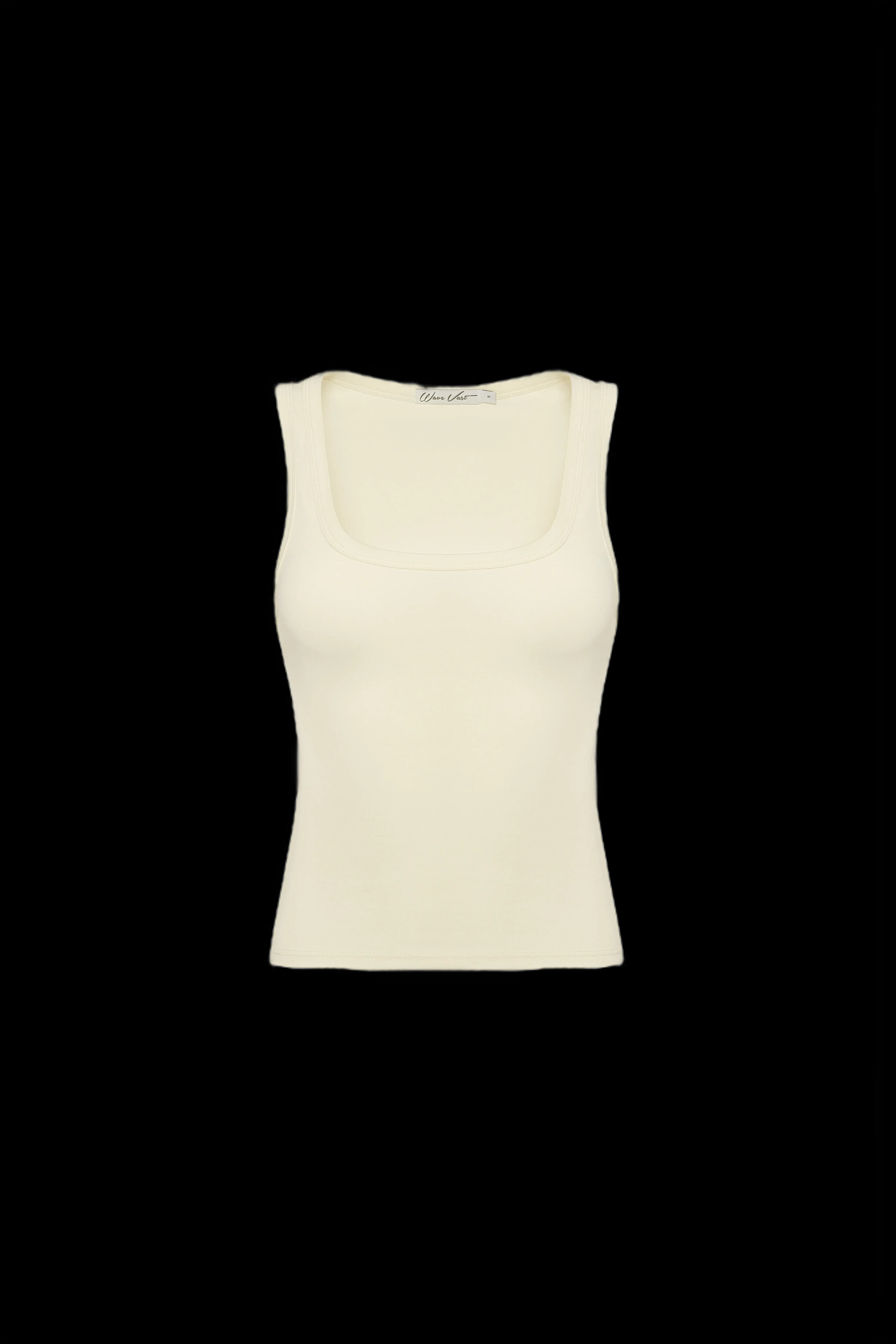 Майка на товстих бретелях Айворі - product image