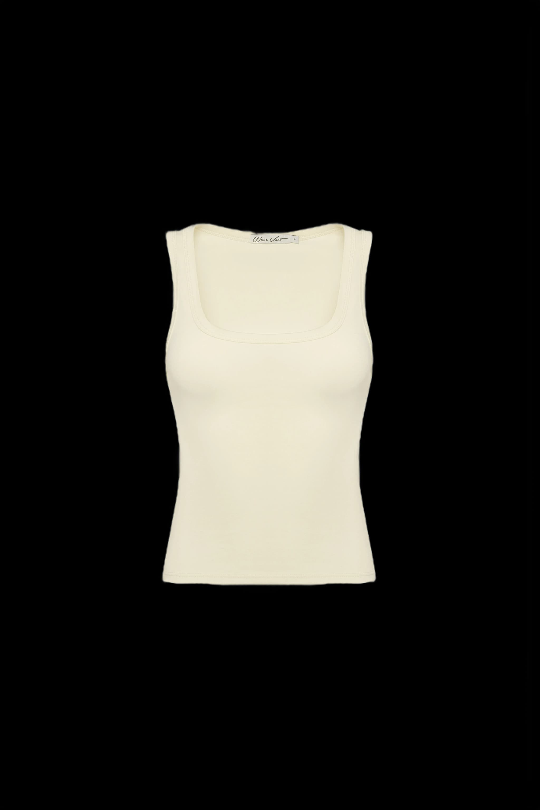 Майка на товстих бретелях Айворі - product image