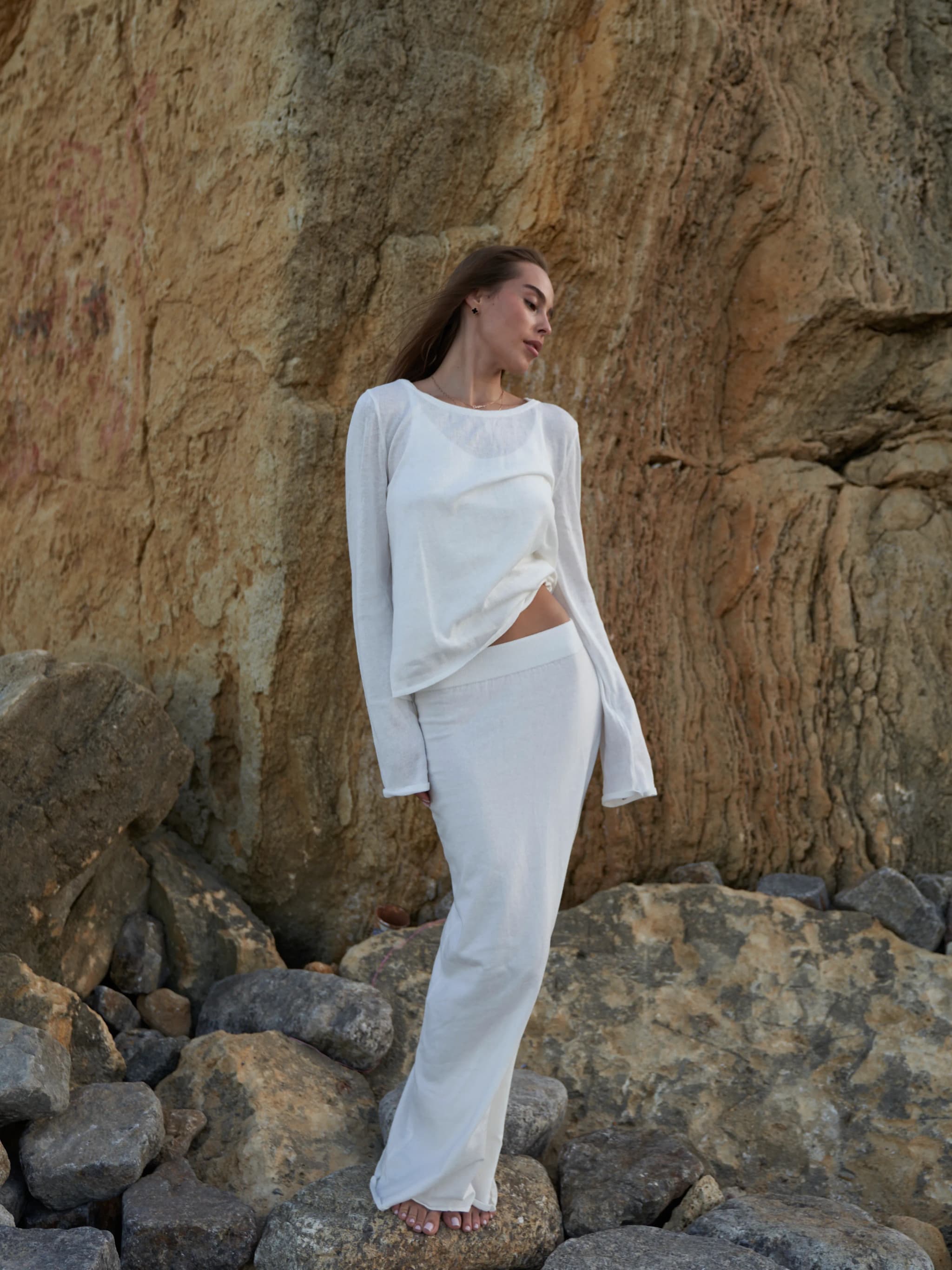 Спідниця вʼязана Молочна - Image 8