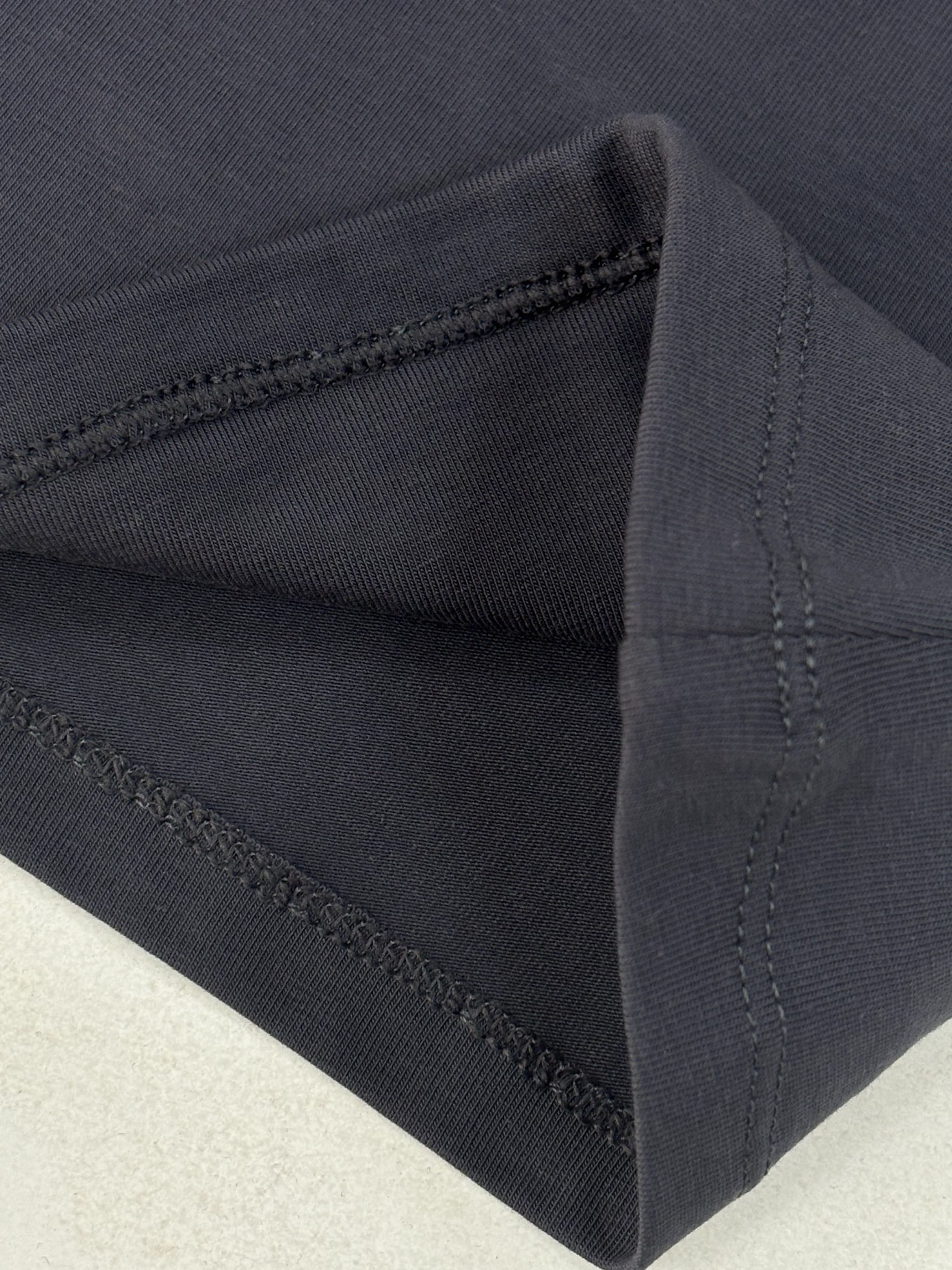 Лонгслів з вирізом Чорний - Image 5