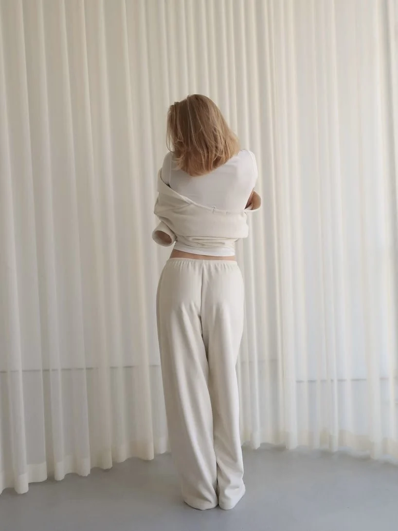 Джогери велюр Молочні - Image 4