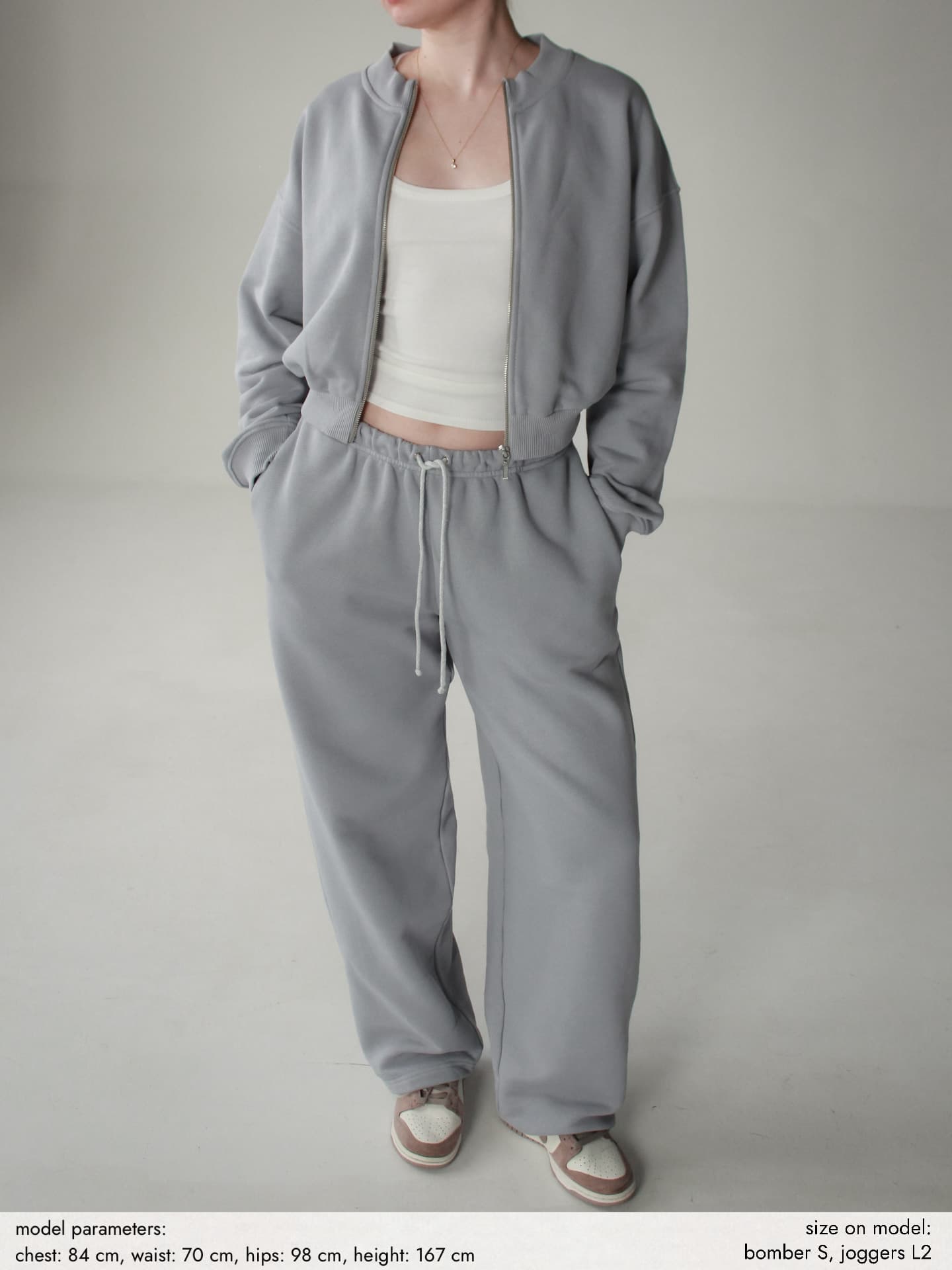 Бомбер Сірий - Image 2