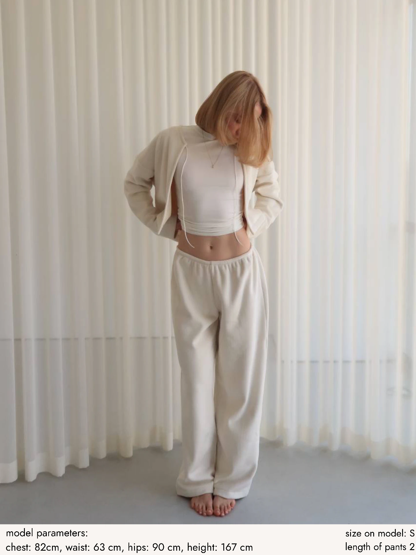 Джогери велюр Молочні - Image 3