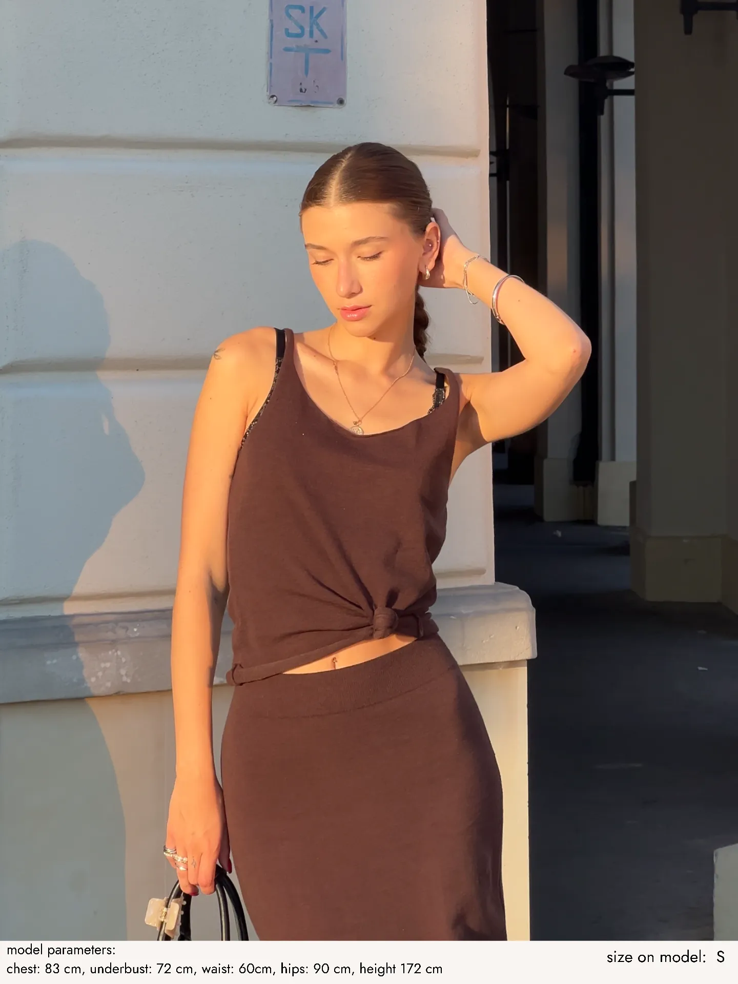 Майка вʼязана Шоколад - Image 2