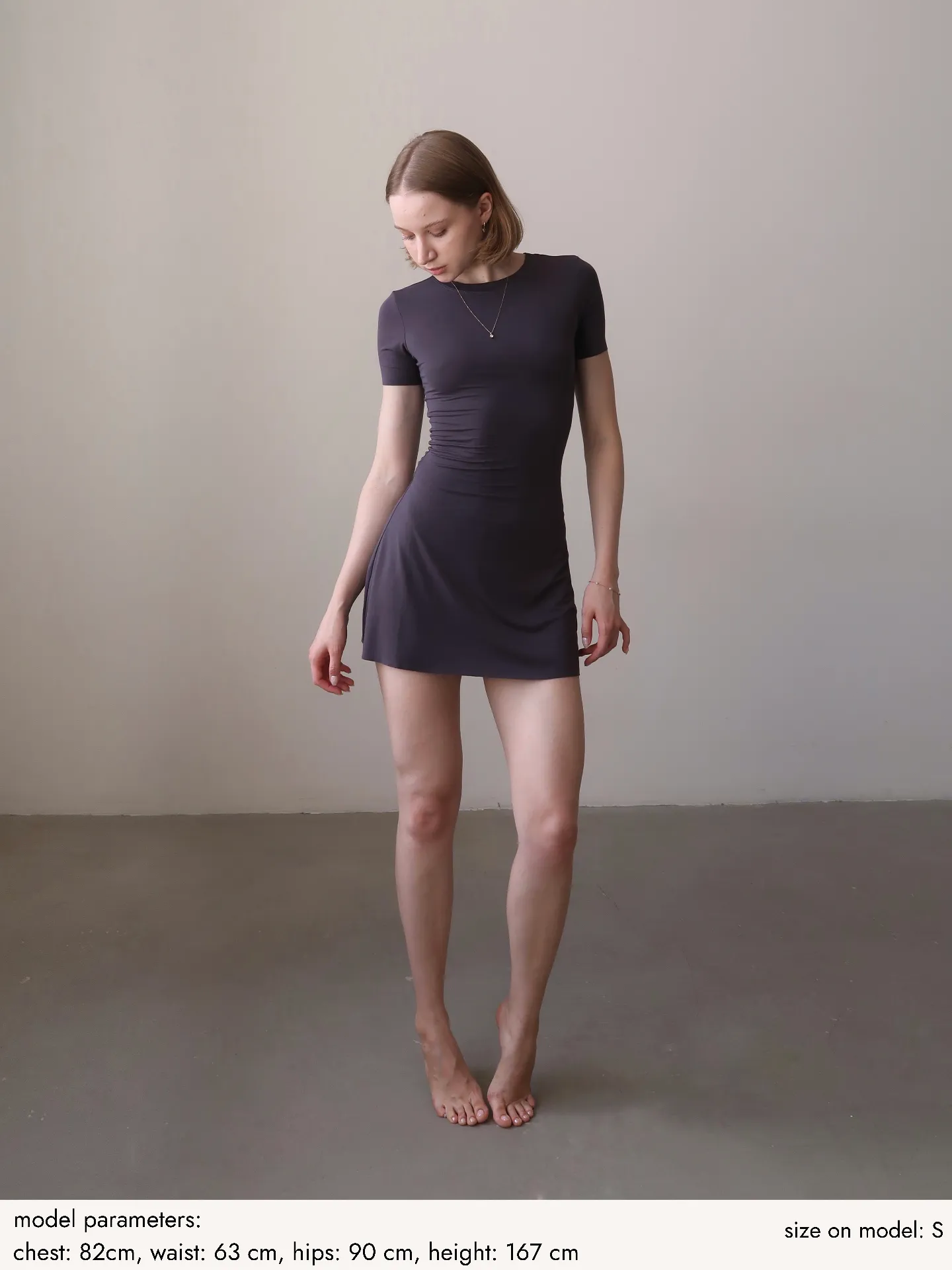 Міні сукня Графіт - Image 3